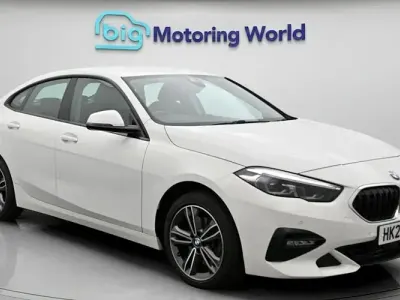Used BMW 218 Gran Coupé Sport Line 136 HP (100 kW) 2022 White Coupe