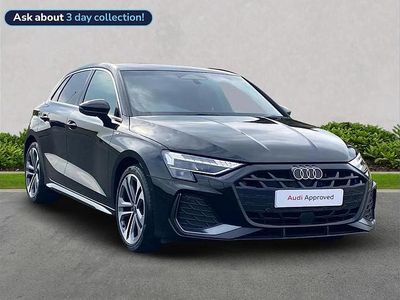 Used Audi A3 S-Line 147 HP (108 kW) 2025 Black Hatchback