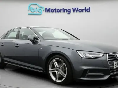 Używany Audi A4 S-Line 190 KM (139 kW) 2018 Szary Sedan/Limuzyna