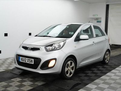 Silver Used 2012 Kia Picanto Hatchback | £1,999 (Fair price)