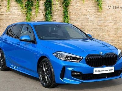 Used BMW 118 M Sport 134 HP (98 kW) 2022 Blue Hatchback