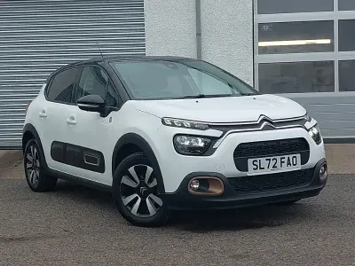 Used Citroën C3 PureTech 83 HP (61 kW) 2022 White Hatchback