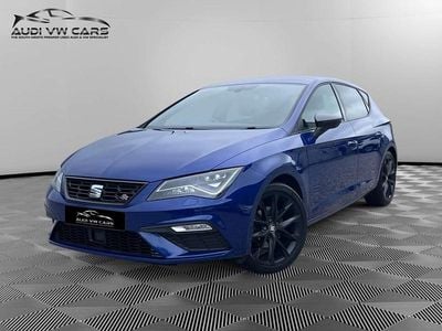 Begagnad Seat Leon Black Edition 150 HK (110 kW) 2020 Blå Halvkombi