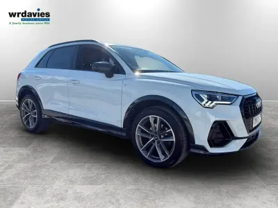 Gebraucht Audi Q3 Black Edition 150 PS (110 kW) 2021 Weiß SUV