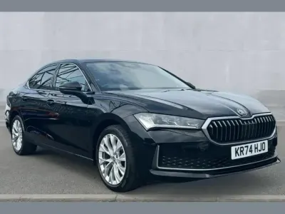 Used Skoda Superb SE L 150 HP (110 kW) 2024 Black Hatchback