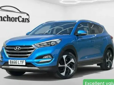Używany Hyundai Tucson Premium 141 KM (103 kW) 2017 Niebieski SUV