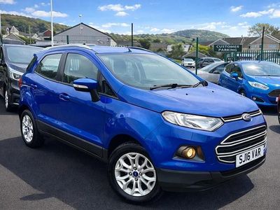 Used Ford Ecosport Zetec 2016 Blue SUV