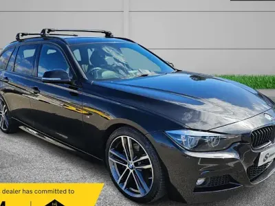Used BMW 320 M Sport 184 HP (135 kW) 2019 Black Estate
