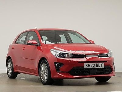 Red Used 2022 Kia Rio Hatchback | £15,498 (Fair price)