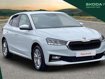 Used Skoda Fabia SE L 150 HP (110 kW) 2025 White Hatchback
