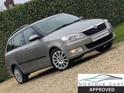 Used Skoda Fabia Elegance 105 HP (77 kW) 2013 Beige Estate