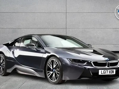 Used BMW i8 357 HP (262 kW) 2017 Grey Coupe