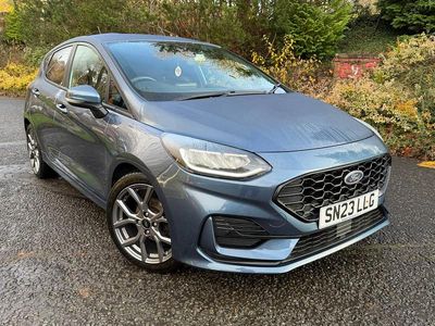 Used Ford Fiesta ST-Line 100 HP (73 kW) 2023 Blue Hatchback