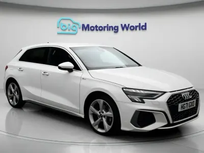Used Audi A3 Sportback S-Line 2022 White Hatchback