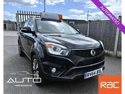 Used SsangYong Korando 173 HP (127 kW) 2014 Black SUV