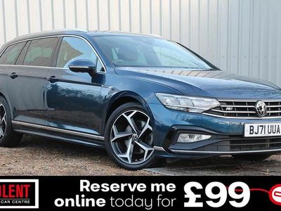 Used VW Passat R-line 147 HP (108 kW) 2021 Blue Estate