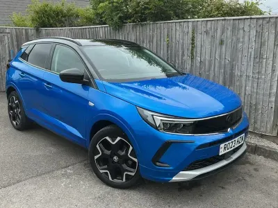Used Vauxhall Grandland X Ultimate 130 HP (95 kW) 2023 Blue SUV