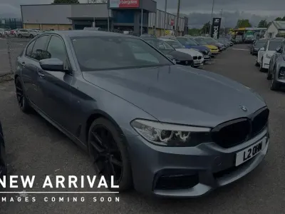 Used BMW 520 M Sport 187 HP (137 kW) 2018 Blue Sedan