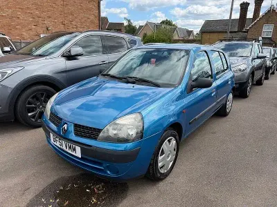 Usado Renault Clio II Authentique 2001 Azul Citadino