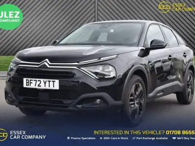 Begagnad Citroën C4 PureTech 102 HK (75 kW) 2022 Svart Halvkombi
