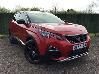 used Peugeot 3008 1.6 BLUEHDI S/S GT LINE 5d 120 BHP CHEAP CAR FINANCE FROM 7.9% APR STS
