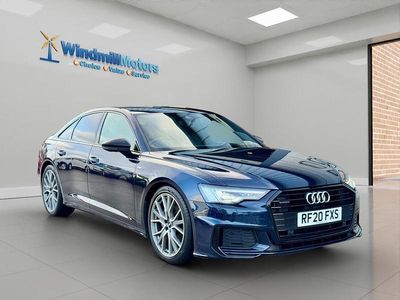 Blue Used 2020 Audi A6 Black Edition Estate | £17,950 (Fair price)
