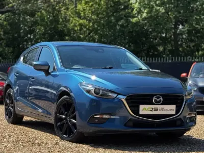 Usado Mazda 3 Inclusive 120 HP (88 kW) 2016 Azul Citadino