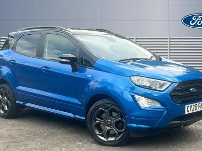 Used Ford Ecosport ST-Line 125 HP (91 kW) 2020 Blue SUV