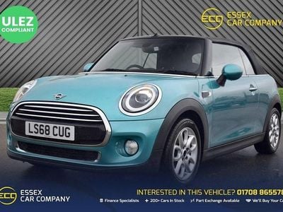 Blue Used 2018 Mini Cooper Cabriolet Cabriolet | £11,495 (Fair price)