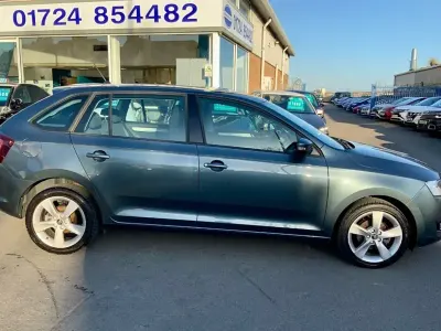 Used Skoda Rapid SE 95 HP (69 kW) 2018 Grey Hatchback