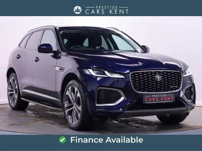 Second-hand Jaguar F-Pace R-Dynamic 300 CP (220 kW) 2022 Albastru SUV