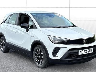 Used Vauxhall Crossland Design Edition 83 HP (61 kW) 2022 White SUV