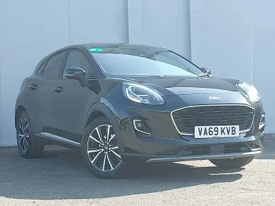 Used Ford Puma Titanium 125 HP (91 kW) 2020 Black SUV