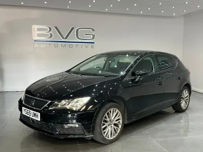 Used Seat Leon SE Dynamic 131 HP (96 kW) 2019 Black Hatchback