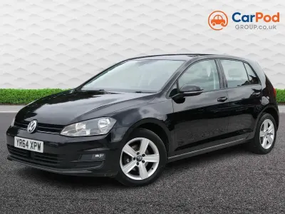 Used VW Golf VII Match 105 HP (77 kW) 2014 Black Hatchback