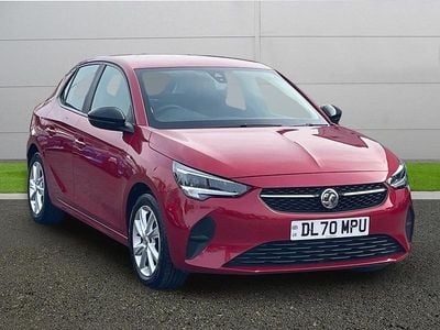 Used Vauxhall Corsa 75 HP (55 kW) 2020 Red Hatchback