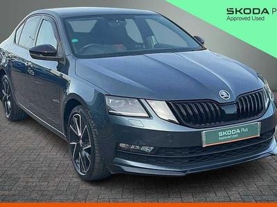 Used Skoda Octavia SportLine 110 HP (80 kW) 2019 Quartz grey metallic Hatchback
