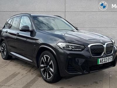 Sophisto grey xirallic Used 2022 BMW iX3 M Sport SUV | £26,991 (Good price)