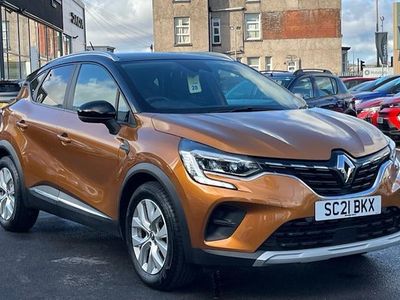 Orange/black Used 2021 Renault Captur Iconic SUV | £10,840 (A bit pricey)