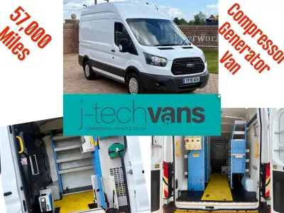 Used Ford Transit 130 HP (95 kW) 2019 White Van