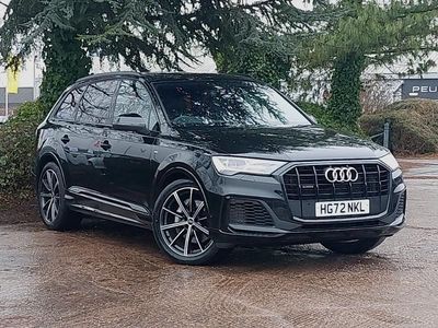 Black Used 2022 Audi Q7 Black Edition SUV | £40,998 (Fair price)