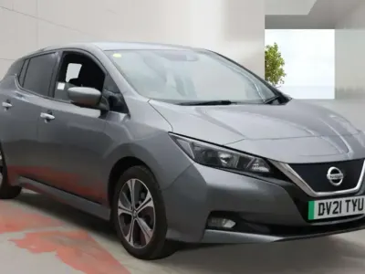 Used Nissan Leaf N-Connecta 110 kW (150 HP) 2021 Grey Hatchback