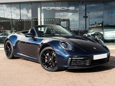 Used Porsche 911 Carrera 4 Cabriolet 385 HP (283 kW) 2020 Blue Cabriolet