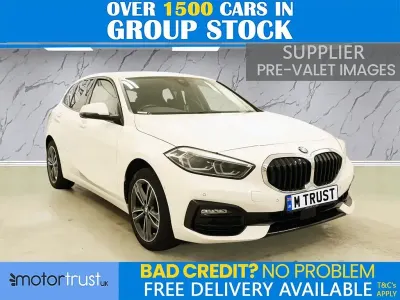 Used BMW 118 Sport Line 136 HP (100 kW) 2023 White Hatchback
