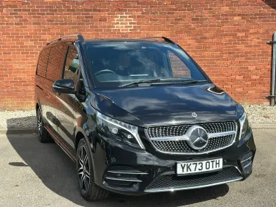 Used Mercedes V220 AMG line 163 HP (119 kW) 2023 Black MPV