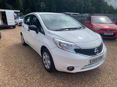 White Used 2015 Nissan Note Visia MPV | £3,495 (Fair price)