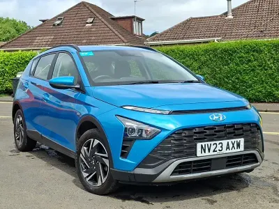 Used Hyundai Bayon SE 100 HP (73 kW) 2023 Blue SUV
