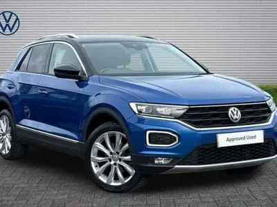 Usado VW T-Roc SEL 150 HP (110 kW) 2019 Azul SUV