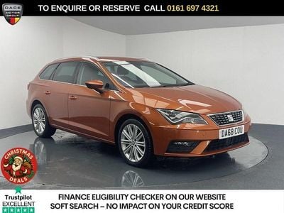 Orange Used 2018 Seat Leon ST XCELLENCE Estate | £13,970 (Fair price)