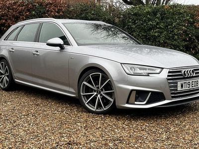 Silver Used 2019 Audi A4 S-Line Estate | £13,990 (Fair price)